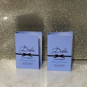 5 for $25 item 🌺 Dolce & Gabbana Blue Jasmine Samples x2